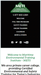 Mobile Screenshot of metiatlantic.com